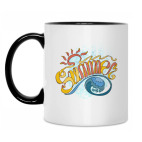 Кружка двухцветная