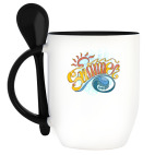 Кружка с ложкой