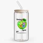 Банка с бамбуковой крышкой