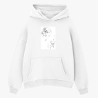 Толстовка худи оверсайз