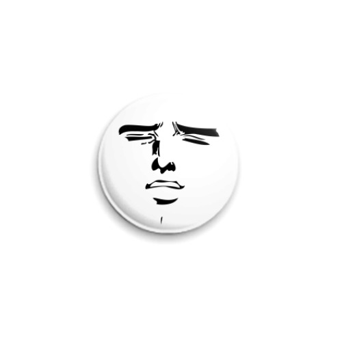 Значок 25мм с принтом やらないか. Yaranaika