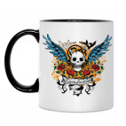 Кружка двухцветная