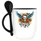 Кружка с ложкой