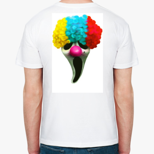 Футболка с принтом Клоун