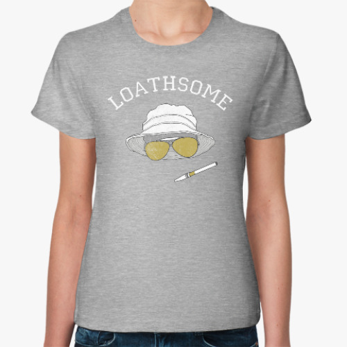 Женская футболка Loathsome