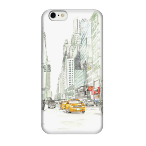 Чехол для iPhone 6/6s Такси Нью Йорка
