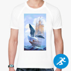 Мужская спортивная футболка