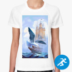 Женская спортивная футболка