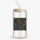 Банка с бамбуковой крышкой