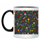 Кружка двухцветная