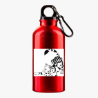 Металлическая бутылка 400 мл UV-DTF