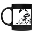 Кружка цветная UV-DTF