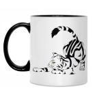 Кружка двухцветная