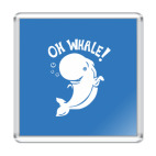 Магнит 6.5 x 6.5 см Автостопом по галактике кит