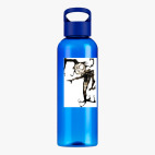 Прозрачная спортивная бутылка