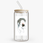 Банка с бамбуковой крышкой