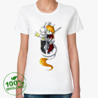 Женская футболка органик