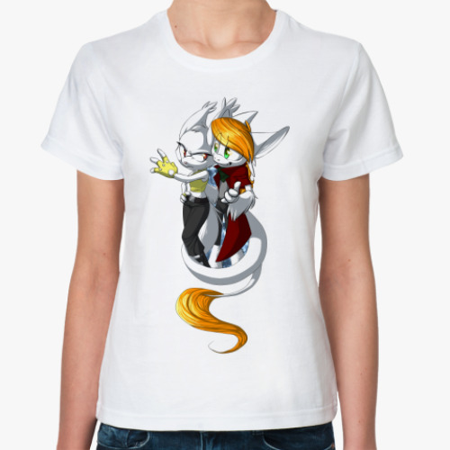 Классическая футболка с принтом Восточники