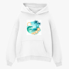 Толстовка худи оверсайз