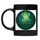 Кружка цветная UV-DTF