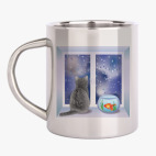 Кружка металлическая