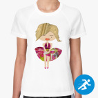 Женская спортивная футболка