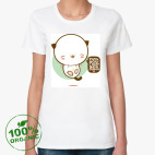 Женская футболка органик