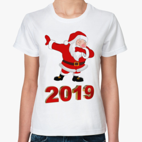 Классическая футболка Дэб Санта 2019