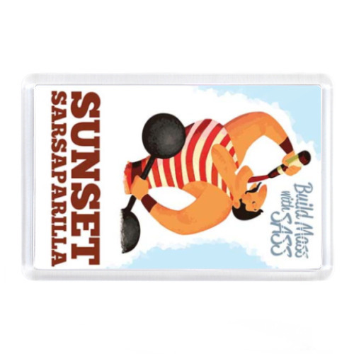 Магнит с принтом Fallout