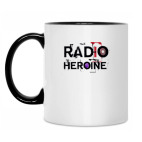 Кружка двухцветная