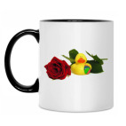 Кружка двухцветная