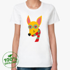 Женская футболка органик