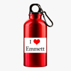 Металлическая бутылка 400 мл UV-DTF