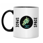 Кружка двухцветная