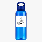 Прозрачная спортивная бутылка