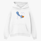 Толстовка худи оверсайз