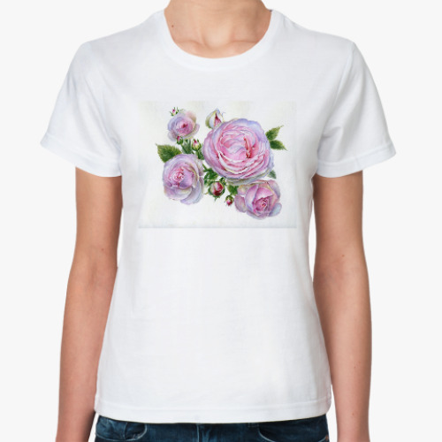 Классическая футболка Розы