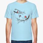 Классическая футболка Снегири