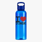 Прозрачная спортивная бутылка