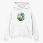 Толстовка худи оверсайз