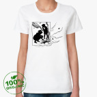 Женская футболка органик