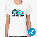 Женская спортивная футболка