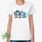 Женская футболка органик