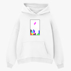 Толстовка худи оверсайз