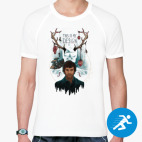 Мужская спортивная футболка