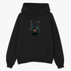 Толстовка худи оверсайз