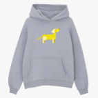 Толстовка худи оверсайз