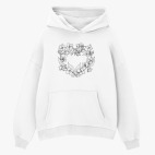 Толстовка худи оверсайз