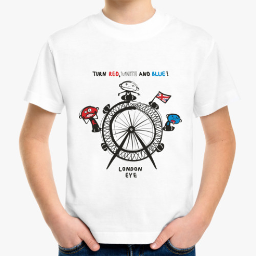 Детская футболка London Eye