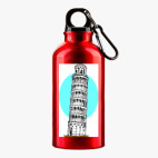 Металлическая бутылка 400 мл UV-DTF